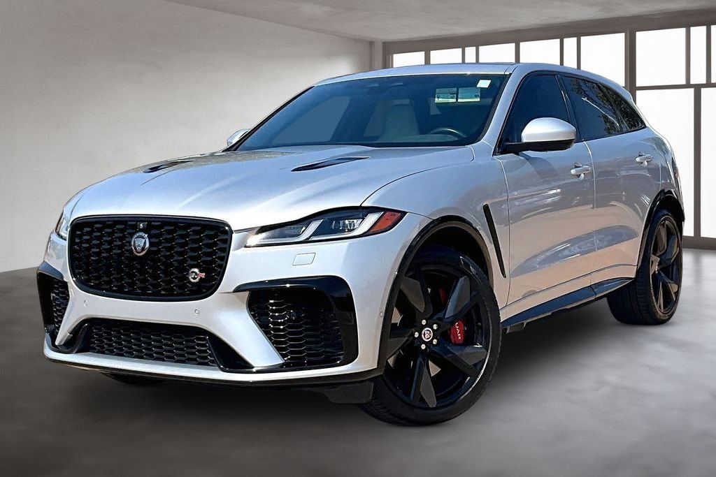 Used 2022 Silver Jaguar SVR image 1