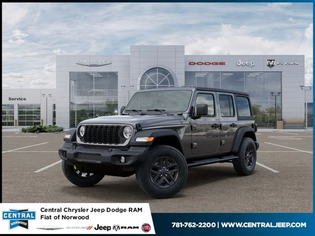 New 2026 Gray Jeep Sport S image 1
