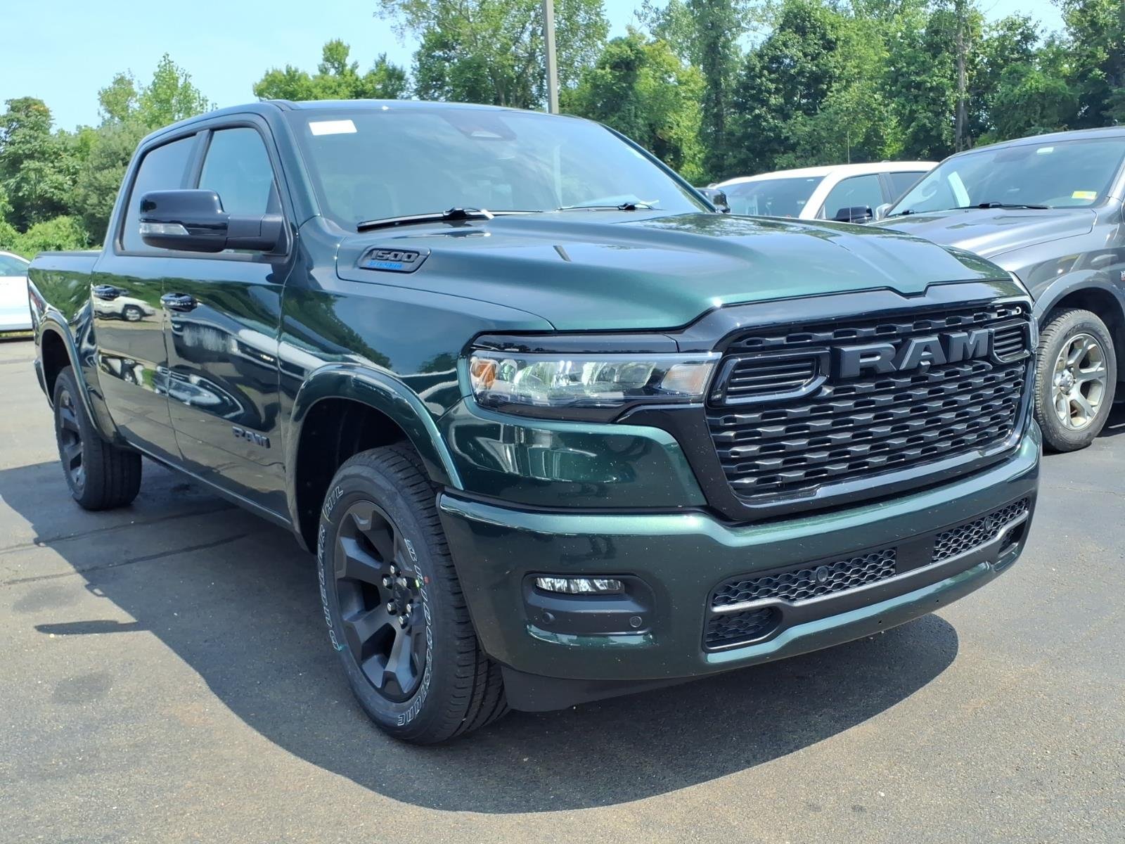 New 2026 Serrano-Green Metallic Exterior Paint RAM Big Horn/Lone Star image 3