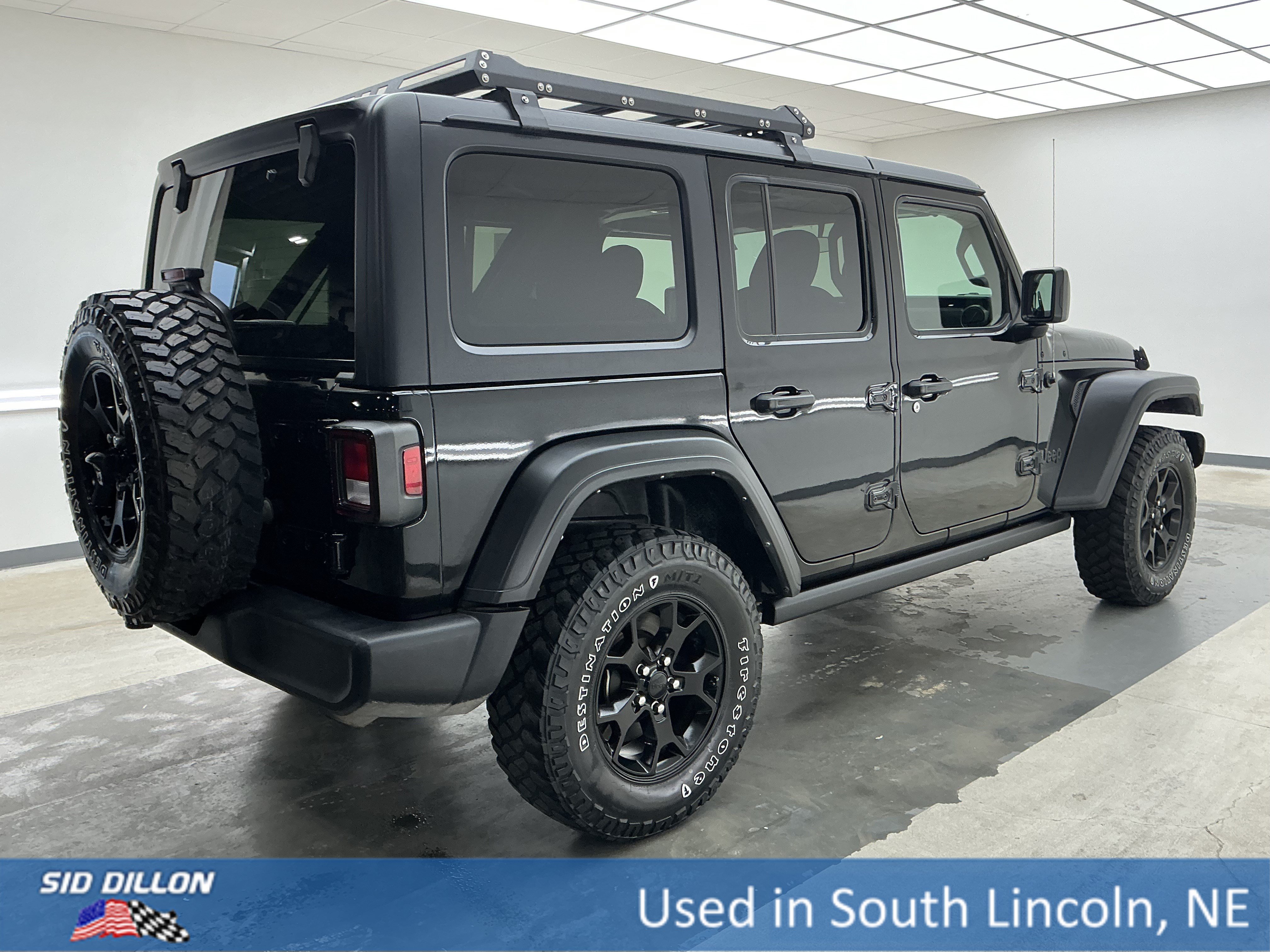 Used 2021 Black Clearcoat Jeep  image 4