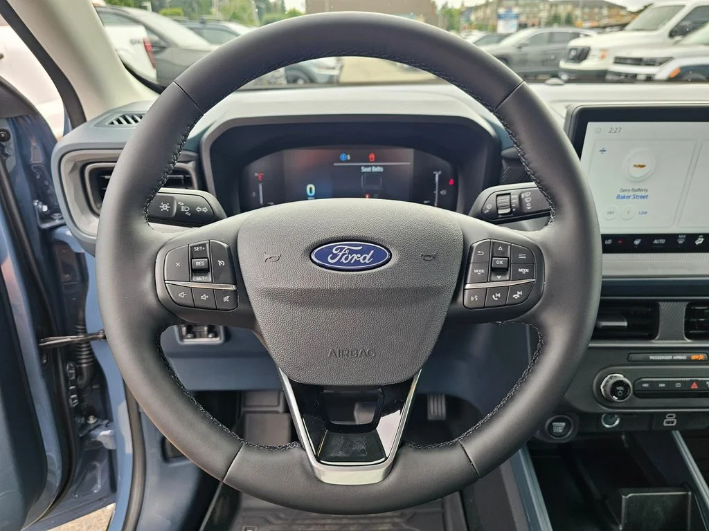 New 2025 Azure Gray Metallic Tri-Coat Ford XLT image 25