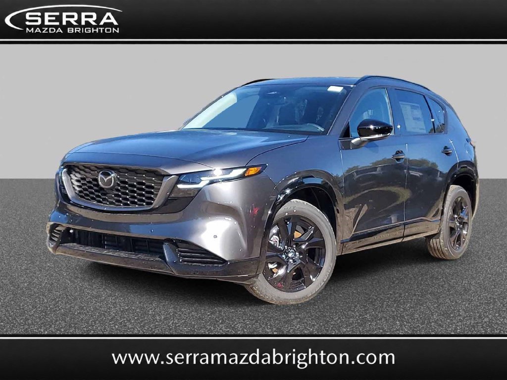 New 2026 Machine Gray Metallic Mazda 2.5 S Premium AWD image 1