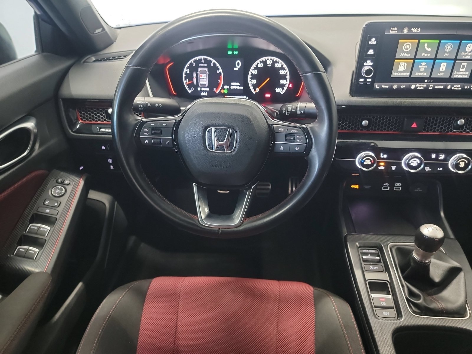 Certified Used 2022 Aegean Blue Metallic Honda SI image 46