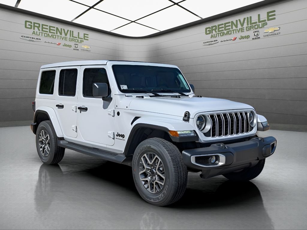 New 2026 Bright White Clear-Coat Exterior Paint Jeep Sahara image 10