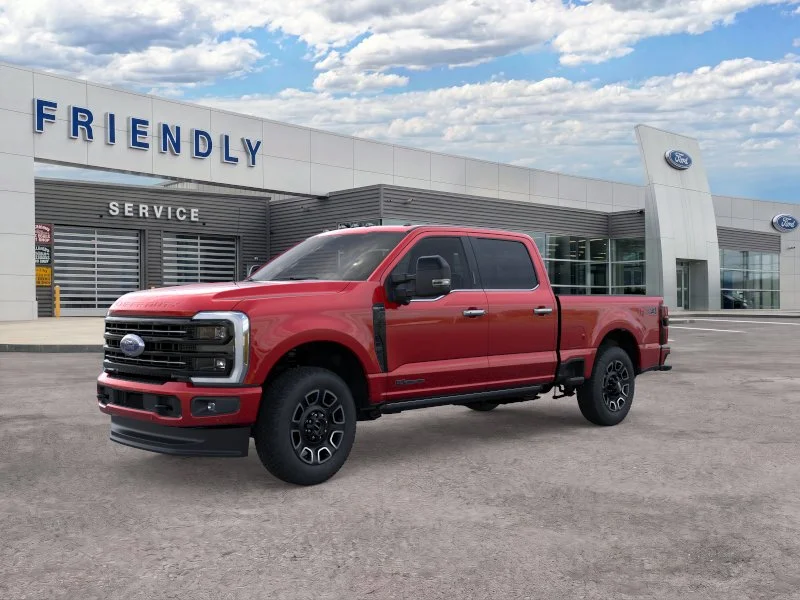 New 2026 Ruby Red Metallic Tinted Clearcoat Ford F-350® Platinum® image 1
