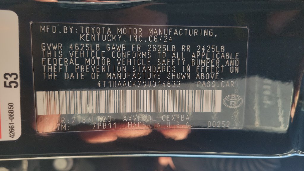 Certified Used 2025 Black Toyota XSE image 24