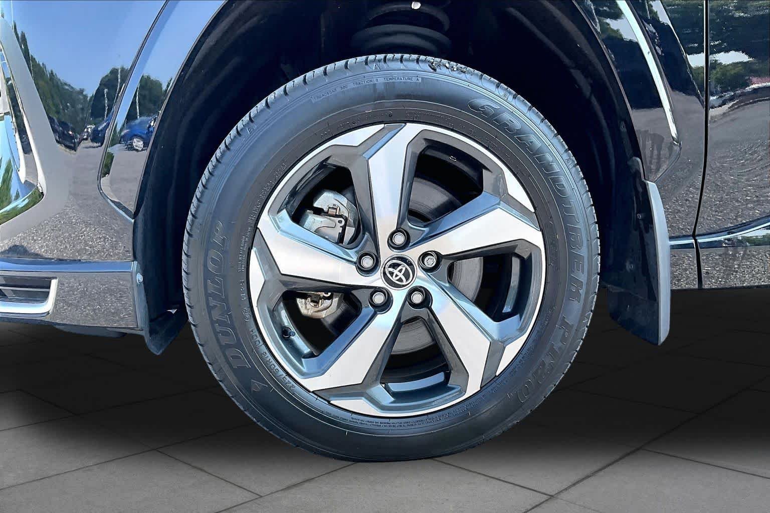 Used 2023 Midnight Black Metallic Toyota SE image 11