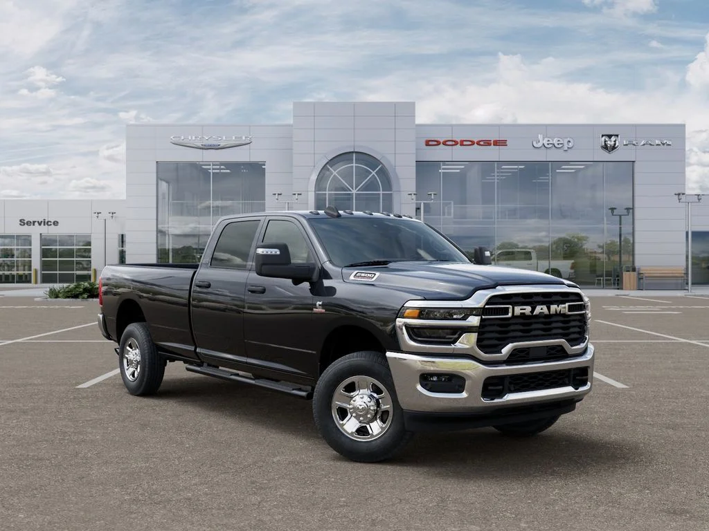 New 2026 Diamond Black Crystal Pearlcoat RAM Tradesman image 5