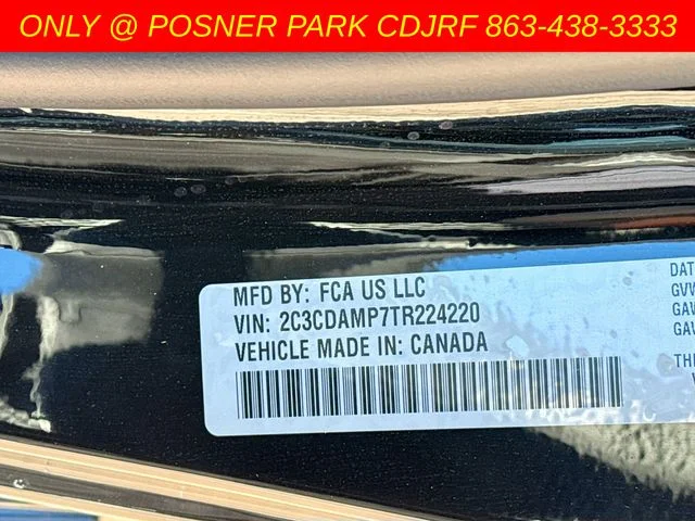 New 2026 Diamond Black Crystal Pearlcoat Dodge  image 32