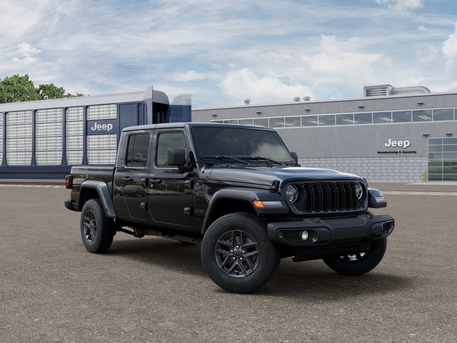 New 2026 Black Clear-Coat Exterior Paint Jeep Sport S image 32