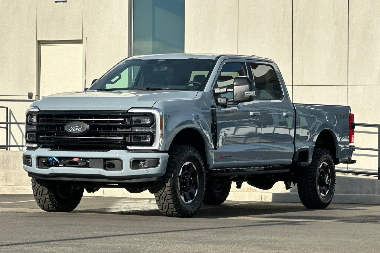 New 2026 Glacier Gray Metallic Tri-Coat Ford F-350® Platinum® image 7