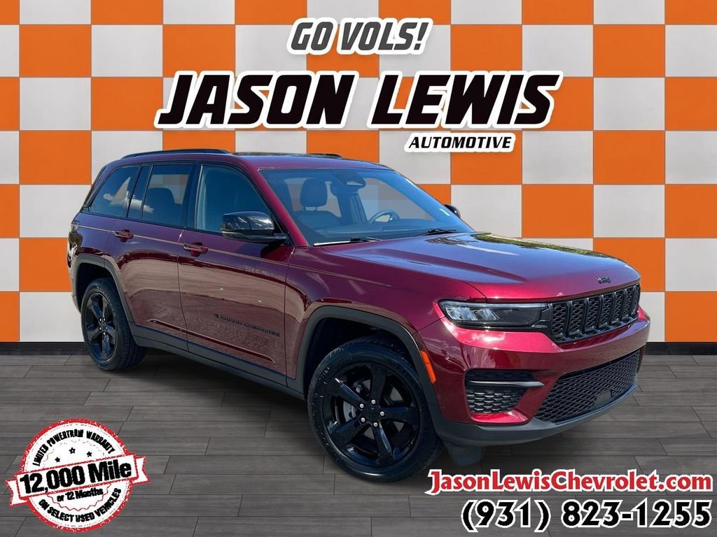 Used 2023 Velvet Red Pearlc Jeep Altitude image 1