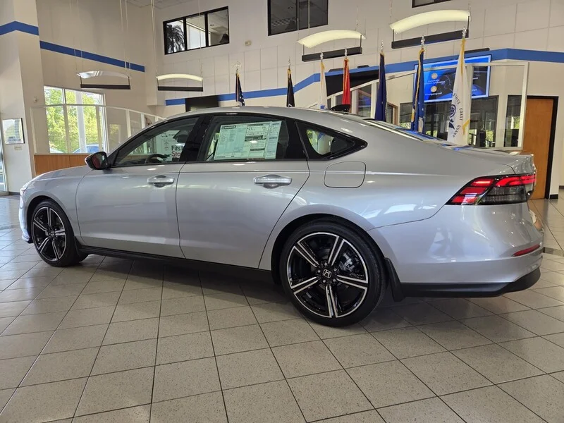 New 2026 Solar Silver Metallic Honda SPORT-L SEDAN image 6