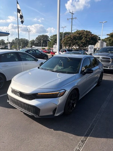 Used 2025 Solar Silver Metallic Honda Sport image 12