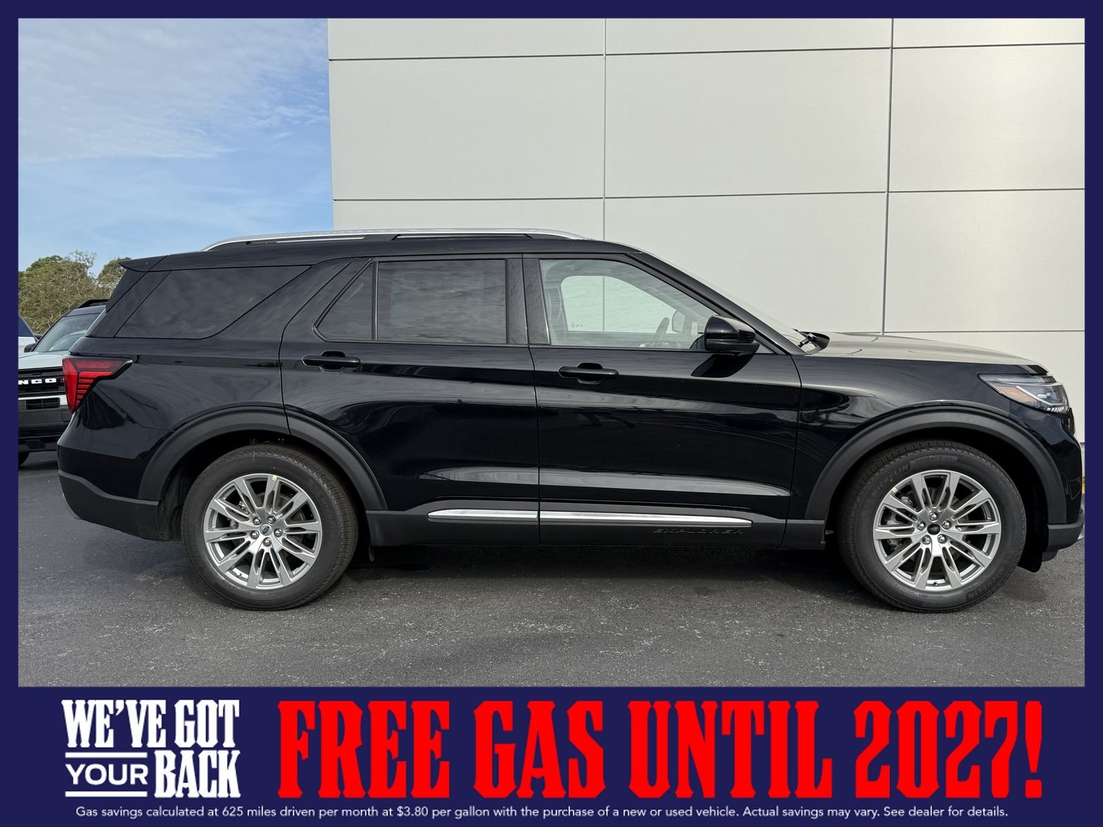 New 2026 Agate Black Metallic Ford Platinum image 3