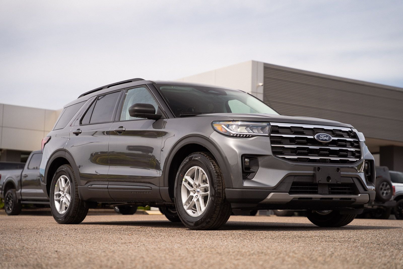 New 2026 Carbonized Gray Metallic Ford Active image 2