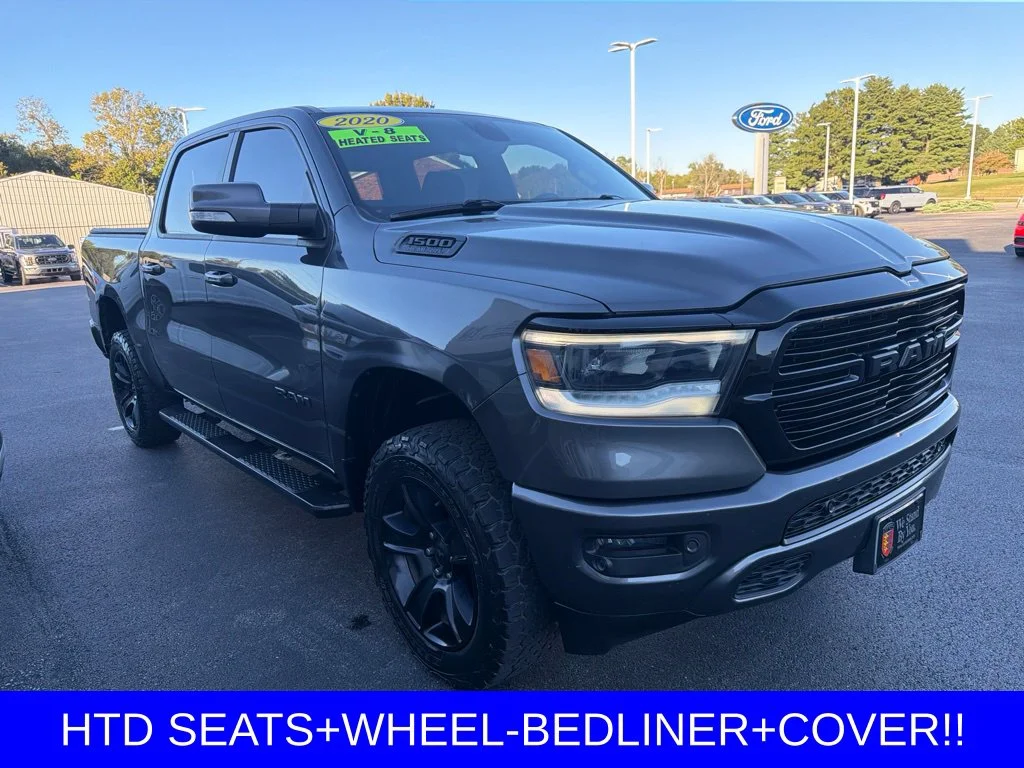Used 2020 Crystal Metallic Ram Big Horn/Lone Star image 6