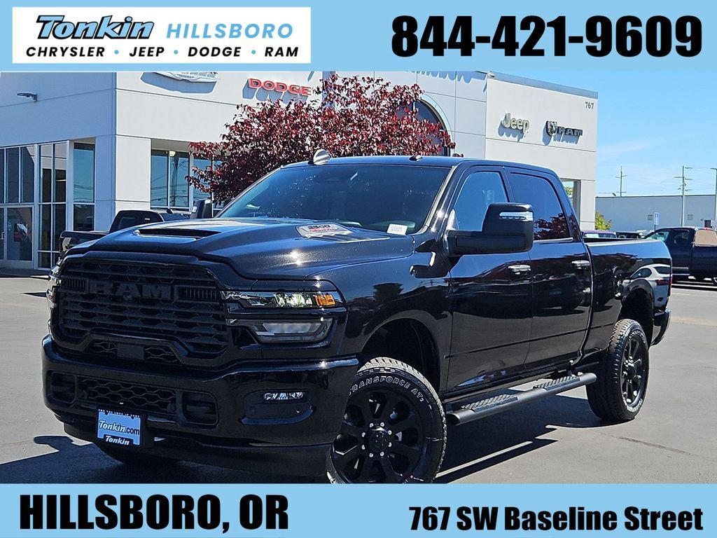 New 2026 Diamond Black Crystal Pearl-Coat Exterior Paint RAM  image 1