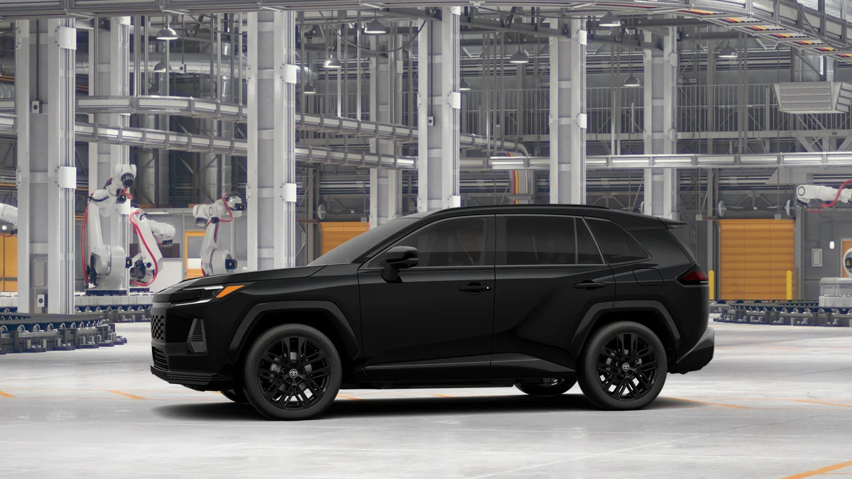 New 2026 Midnight Black Metallic Toyota XSE image 3