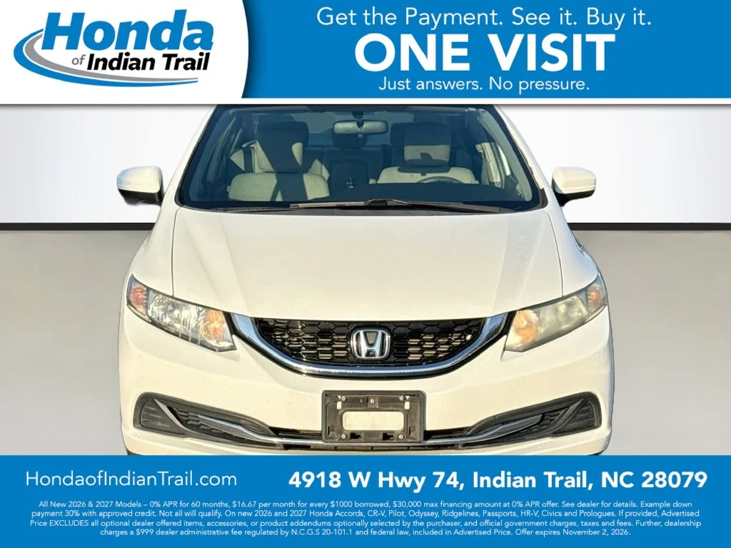 Used 2015 Honda Civic EX with VIN 19XFB2F81FE006967 for sale in Indian Trail, NC