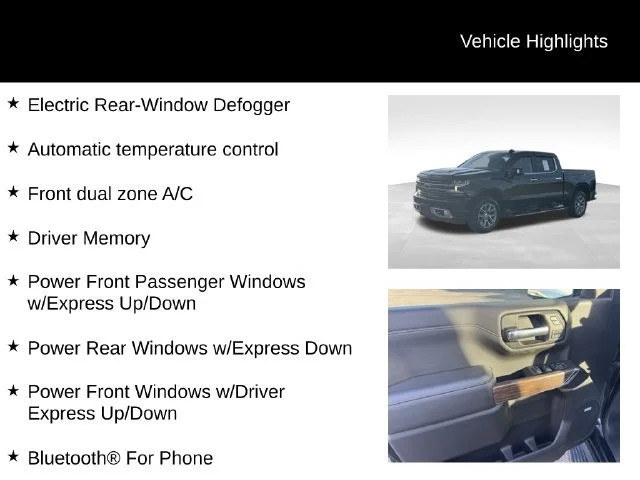 Certified Used 2021 Black Chevrolet High Country image 15