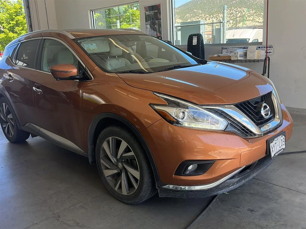 Used 2017 Nissan Murano Platinum with VIN 5N1AZ2MH9HN122422 for sale in Salida, CO