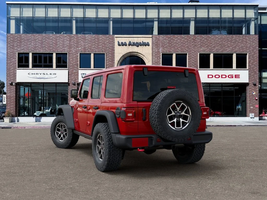 New 2026 Firecracker Red Clear-Coat Exterior Paint Jeep Rubicon image 3