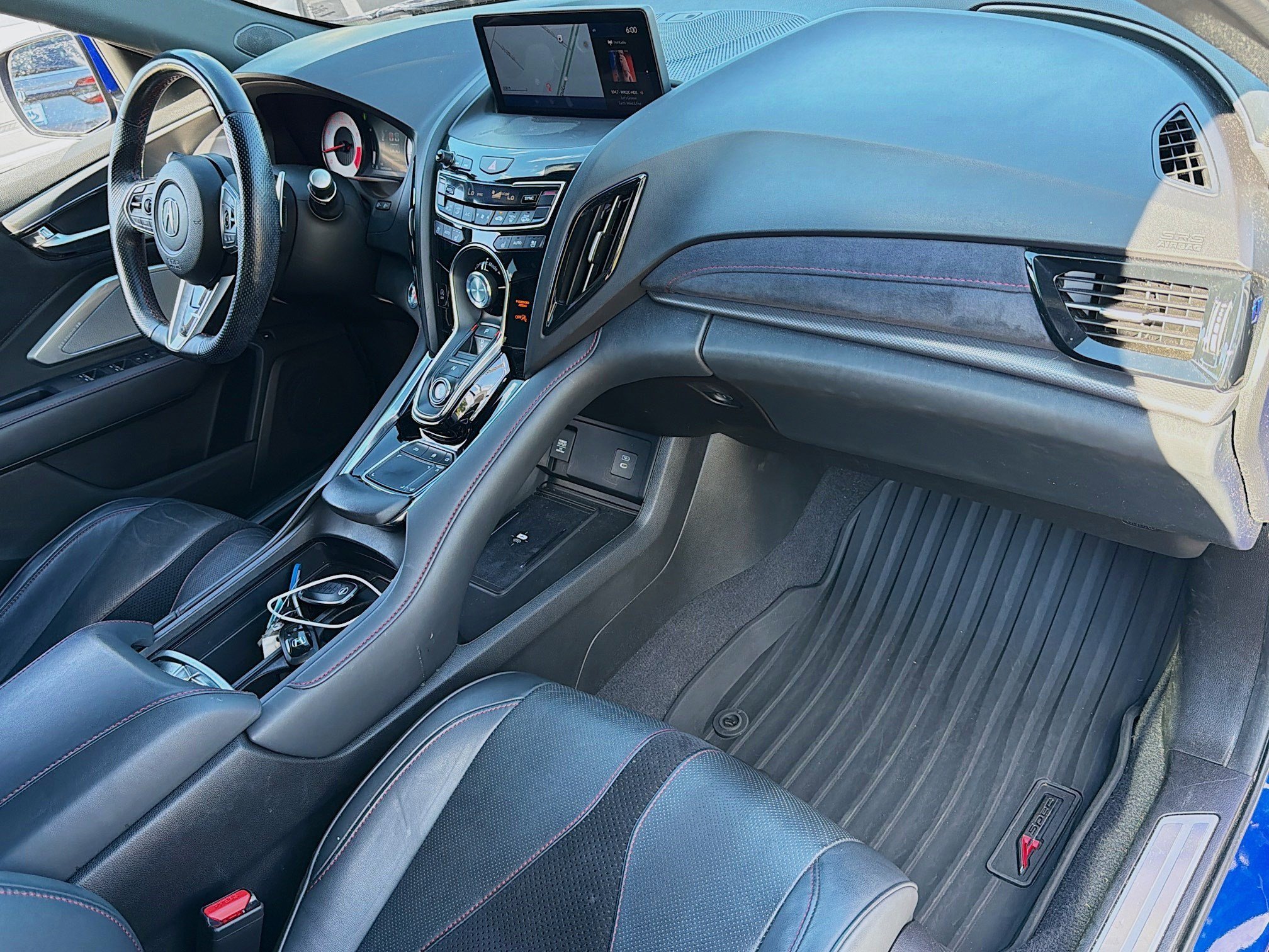 Used 2022 Apex Blue Pearl Acura w/A-Spec Package image 24