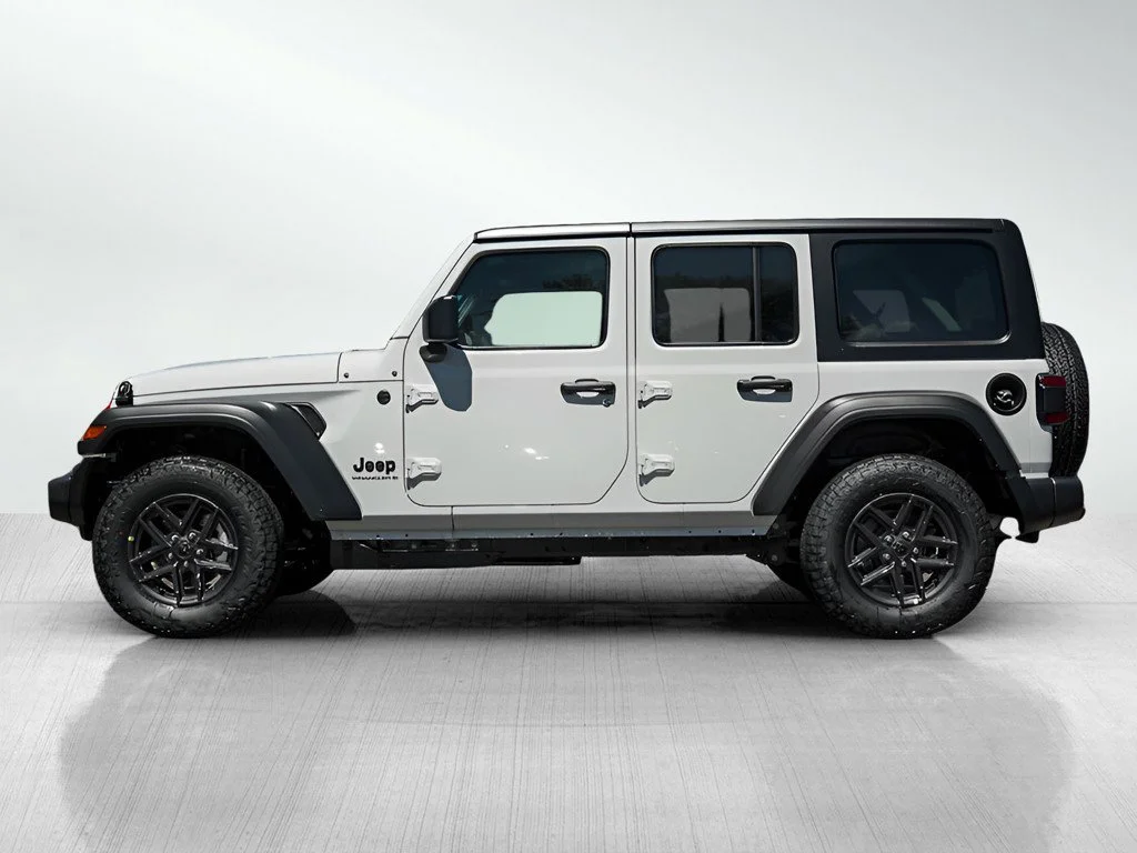 New 2026 Bright White Clearcoat Jeep Sport S image 4