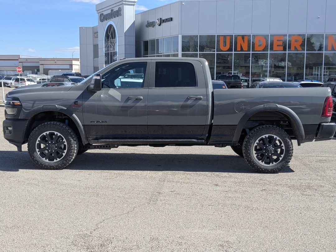 New 2026 Grey RAM Rebel - - 4x4 - Rebel Level 1 Equip Grp - 5th Wheel/Gooseneck Prep & More! image 5