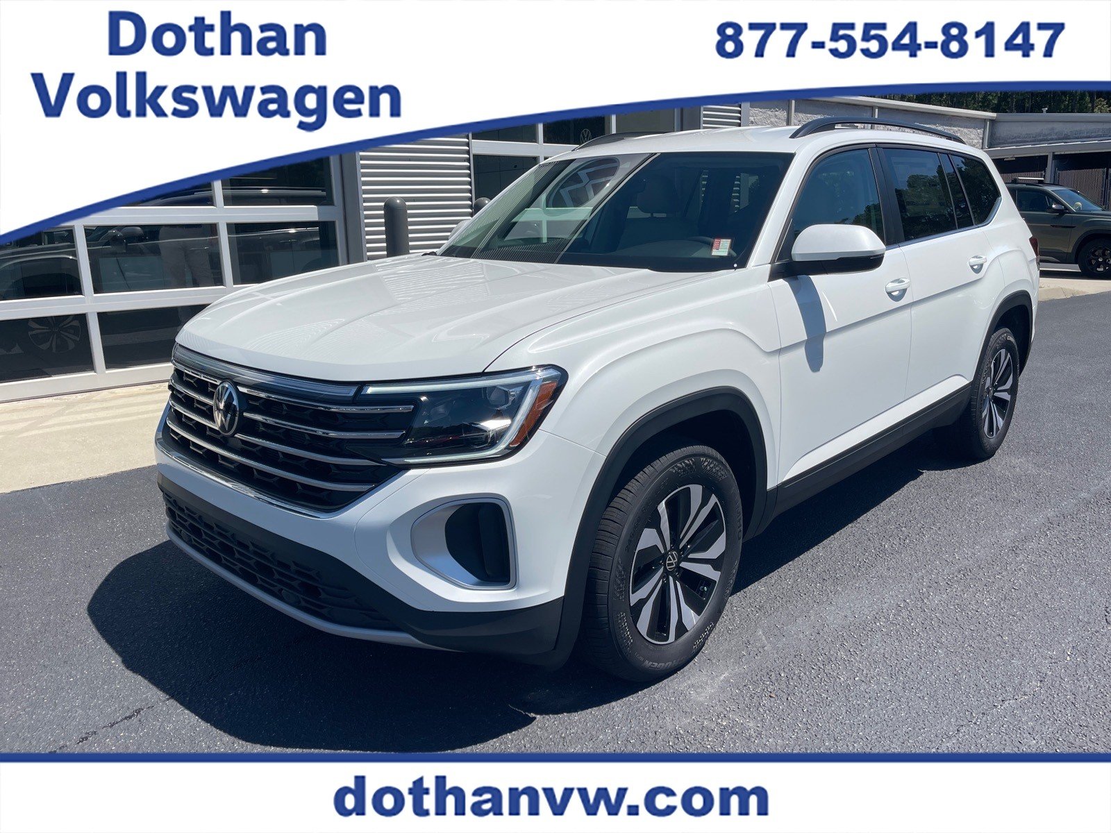 New 2026 Opal White Pearl Volkswagen SE image 1