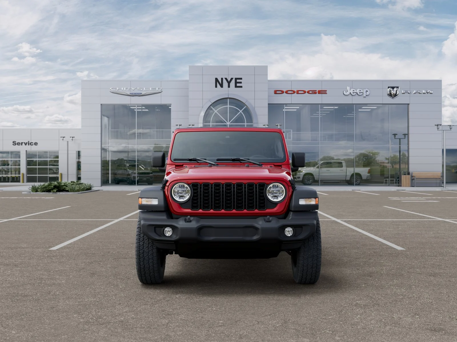 New 2026 Firecracker Red Clearcoat Jeep Sport S image 33