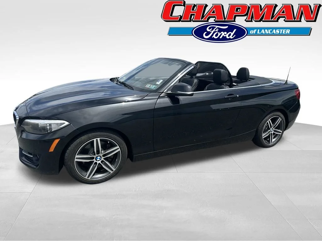 Certified Used 2017 Black Sapphire Metallic BMW 230i xDrive image 2