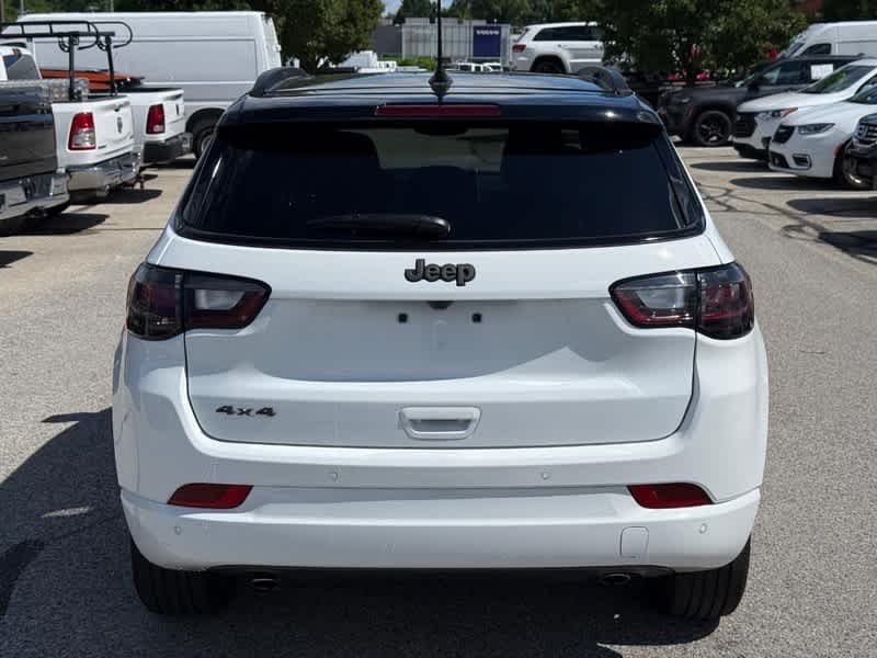 Used 2023 Bright White Clearcoat Jeep High Altitude image 4