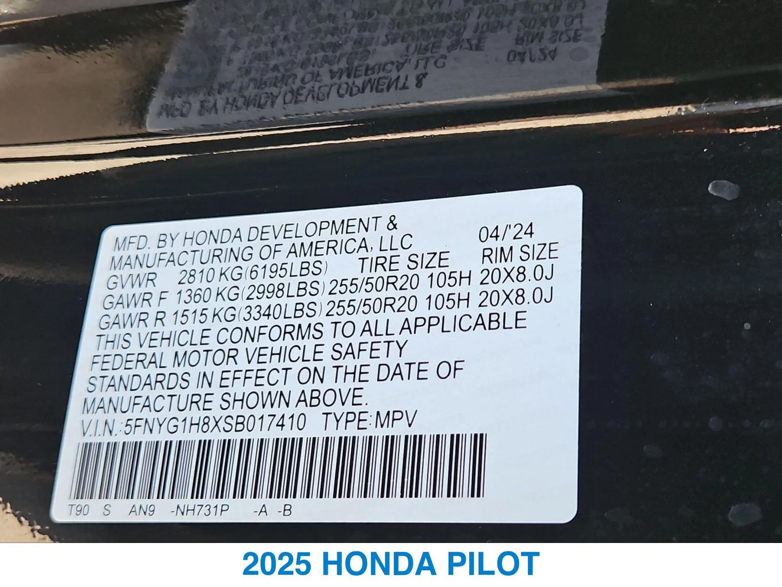 Certified Used 2025 Black Honda Elite image 27