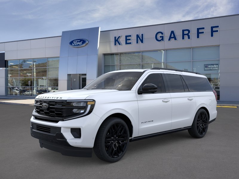 New 2026 Star White Metallic Tri-Coat Ford Platinum image 1