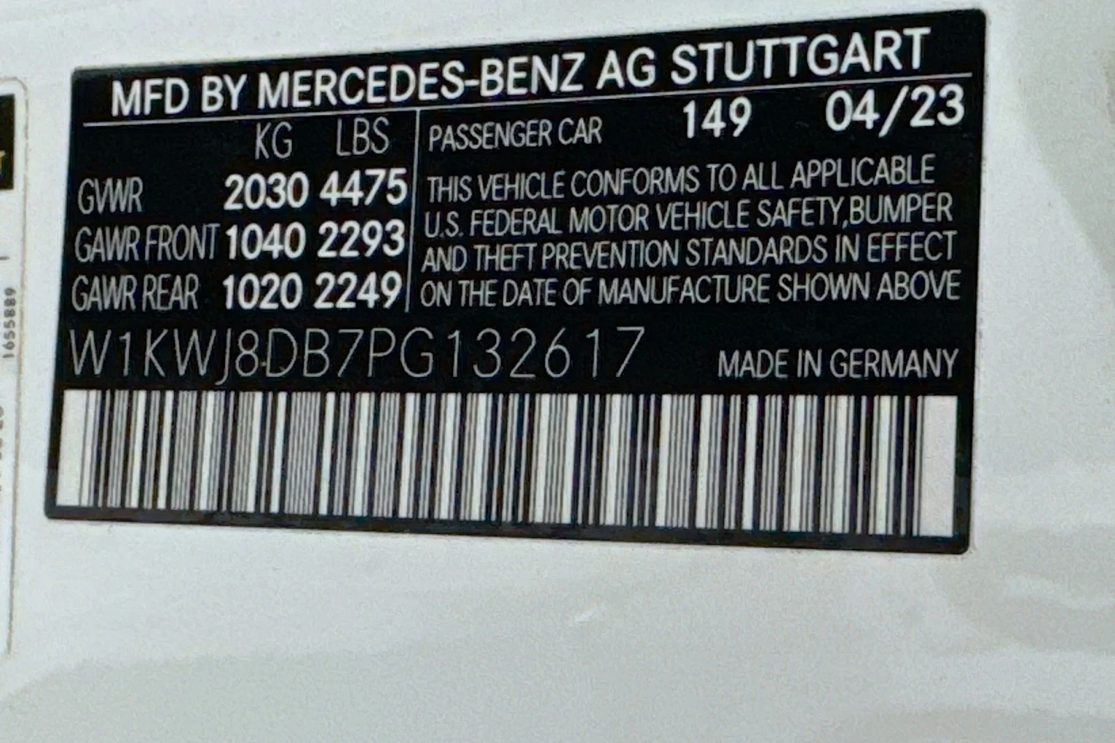 Certified Used 2023 Polar White Mercedes-Benz C 300 image 25