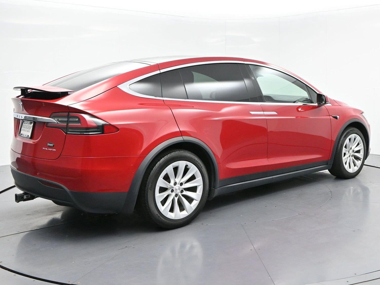 Used 2021 Red Multi-Coat Tesla Long Range Plus image 7