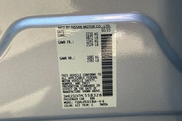 Used 2023 Silver Nissan SV Plus image 36