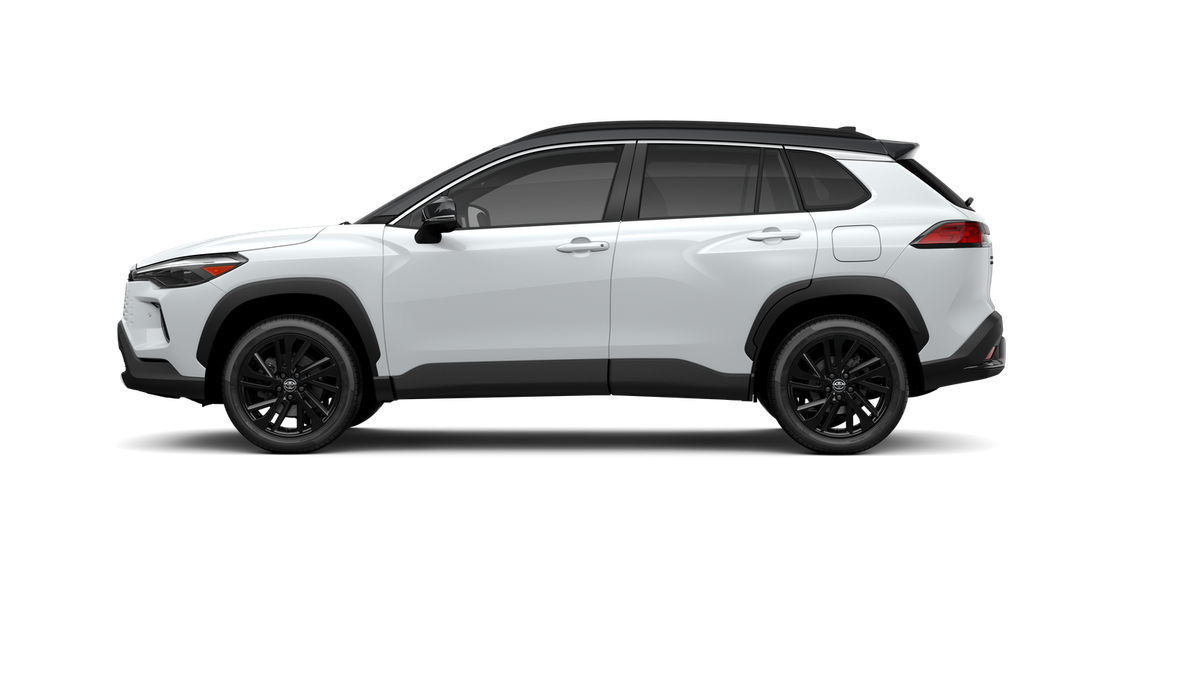 New 2026 Wind Chill Pearl with Jet Black roof Toyota Hybrid XSE image 5