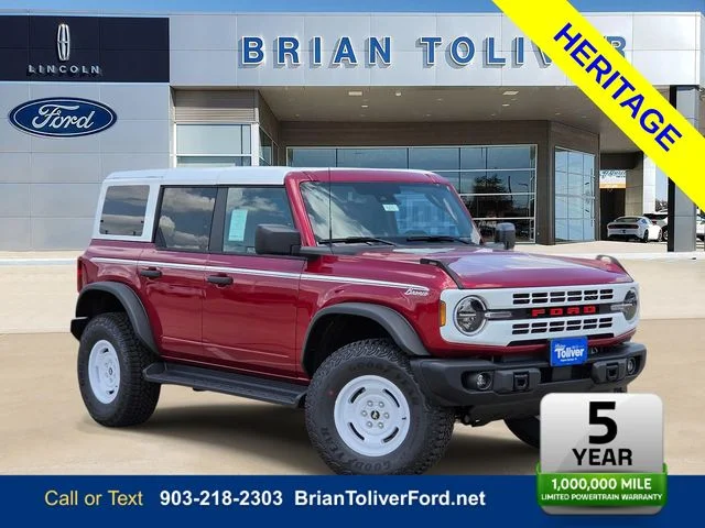 New 2026 Ford Bronco Heritage Edition