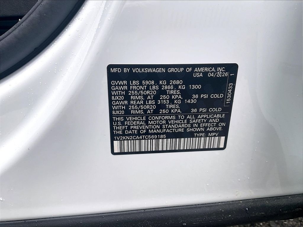 New 2026 White/off-white Volkswagen 2.0T SE w/Technology image 17