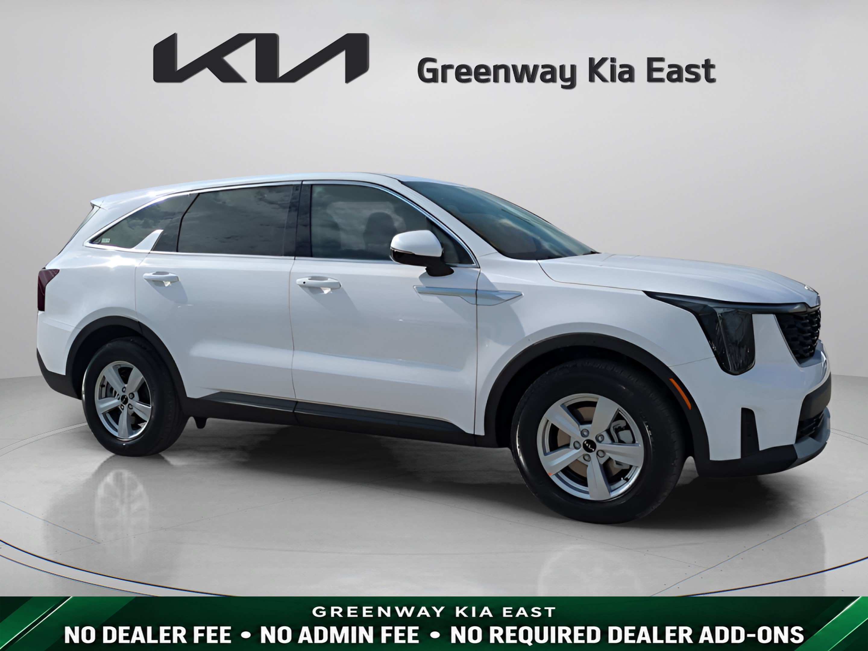 New 2026 Glacial White Pearl Kia LX image 1