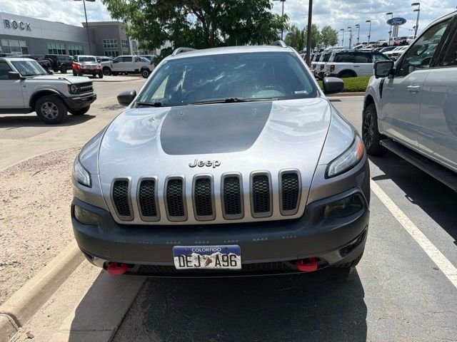 Used 2014 Jeep Cherokee Trailhawk with VIN 1C4PJMBS5EW121645 for sale in Castle Rock, CO