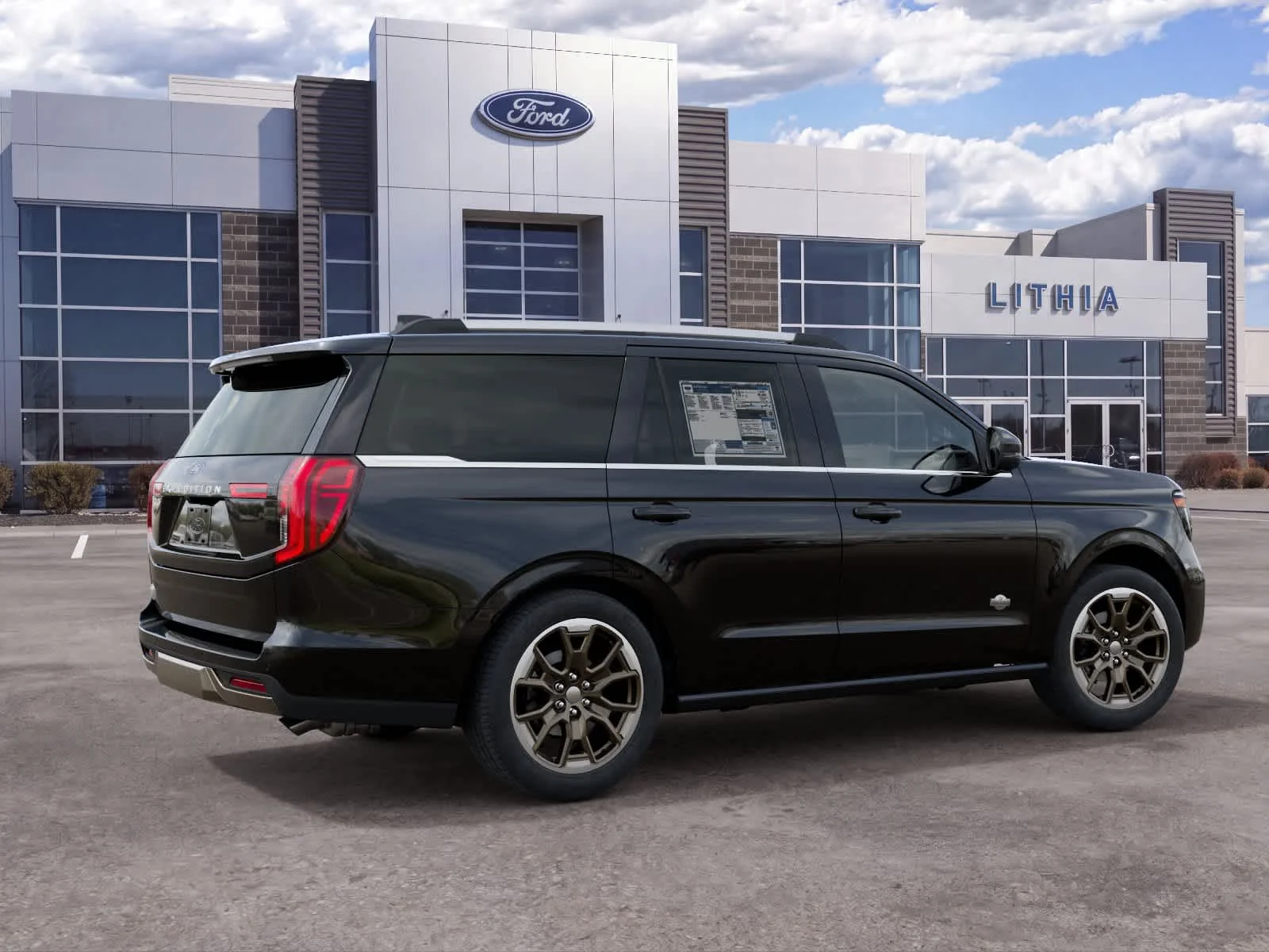 New 2027 Agate Black Metallic Ford King Ranch® image 6