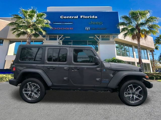 Used 2025 Gray Jeep Sport S 4xe image 4