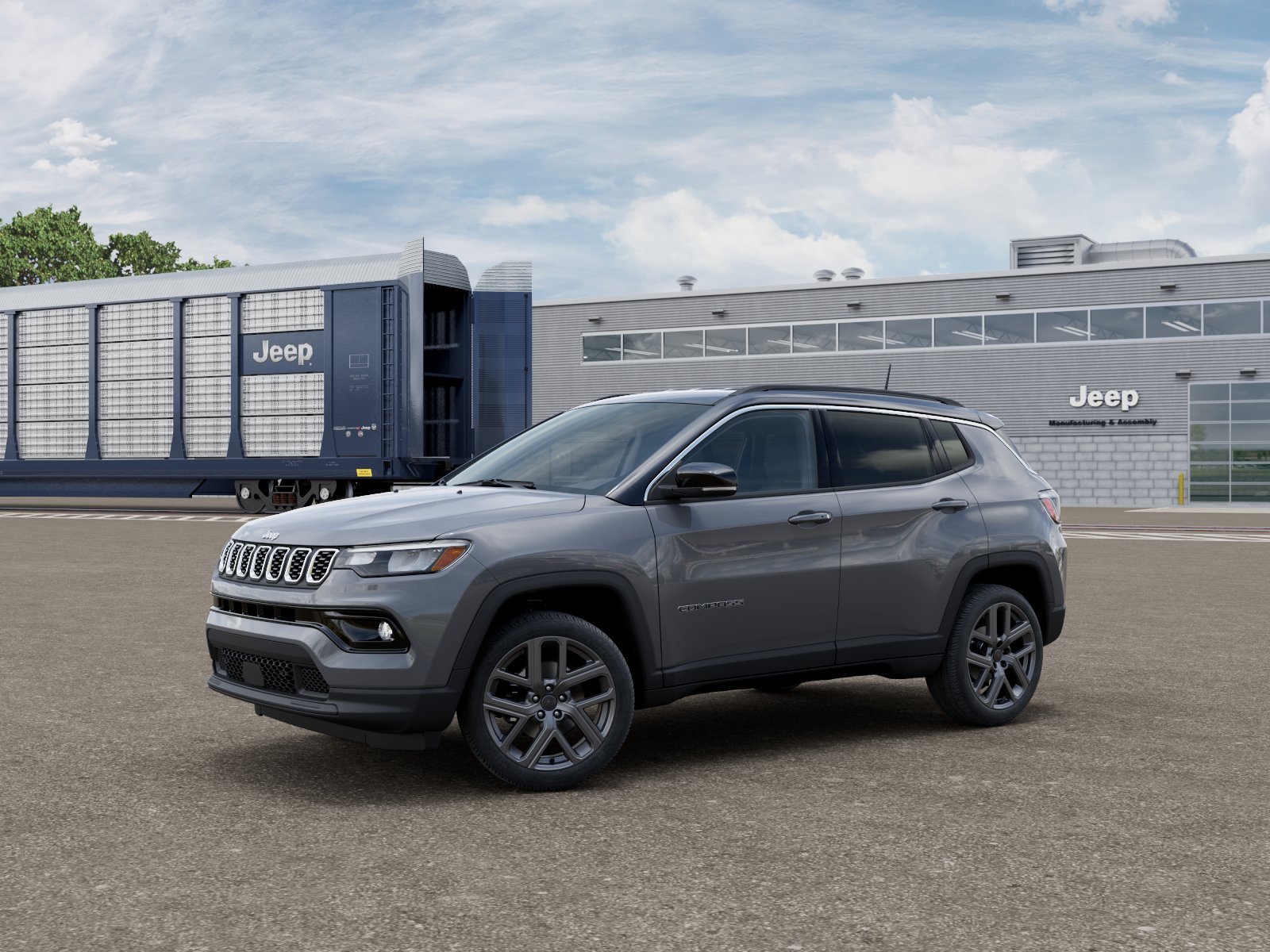 New 2026 Sting-Gray Clear-Coat Exterior Paint Jeep Limited image 1