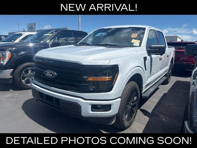 Certified Used 2025 White Metallic Ford XLT image 50