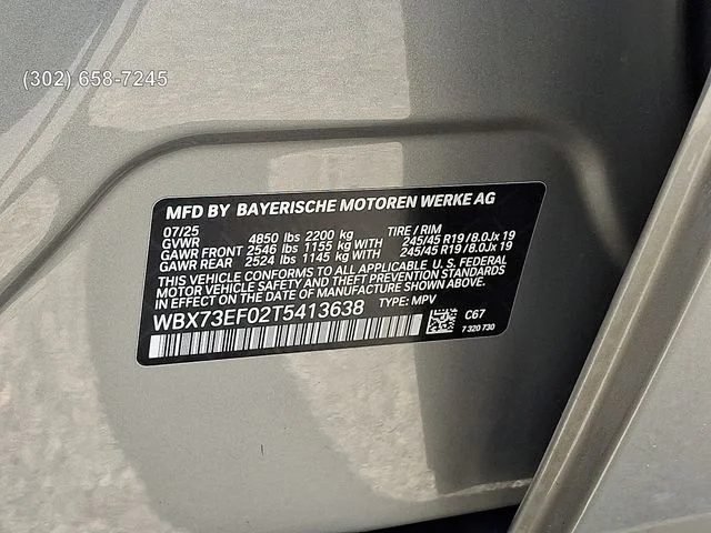 Used 2026 Space Silver Metallic BMW xDrive28i image 25