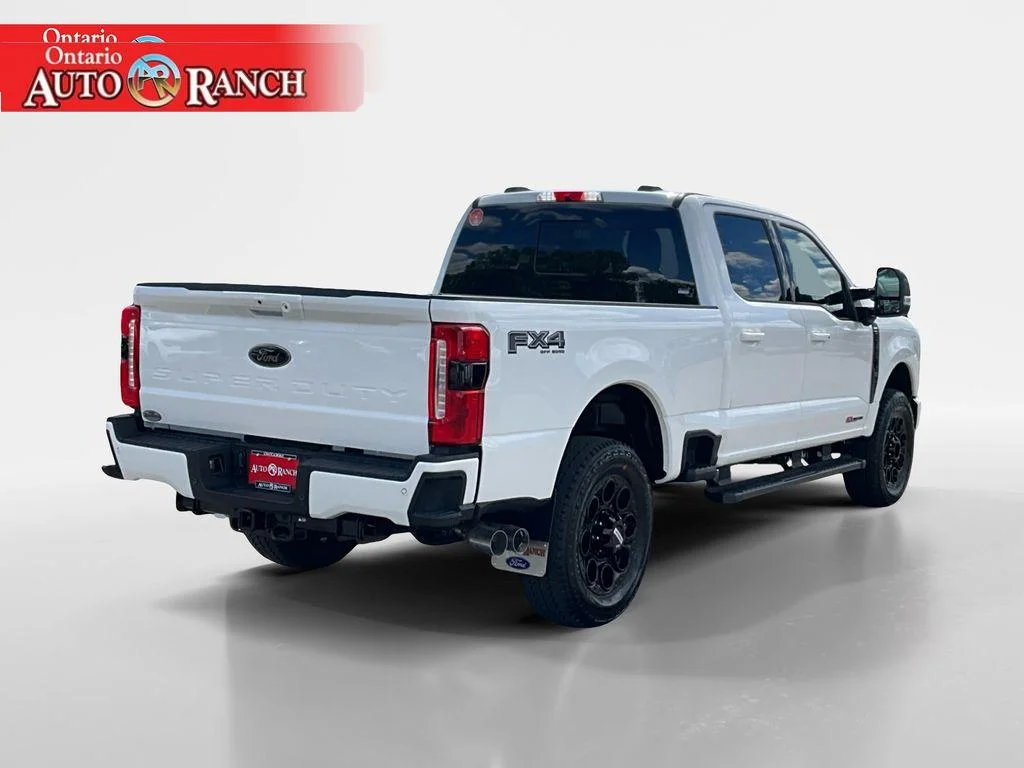 New 2026 Star White Metallic Tri-Coat Ford LARIAT image 5
